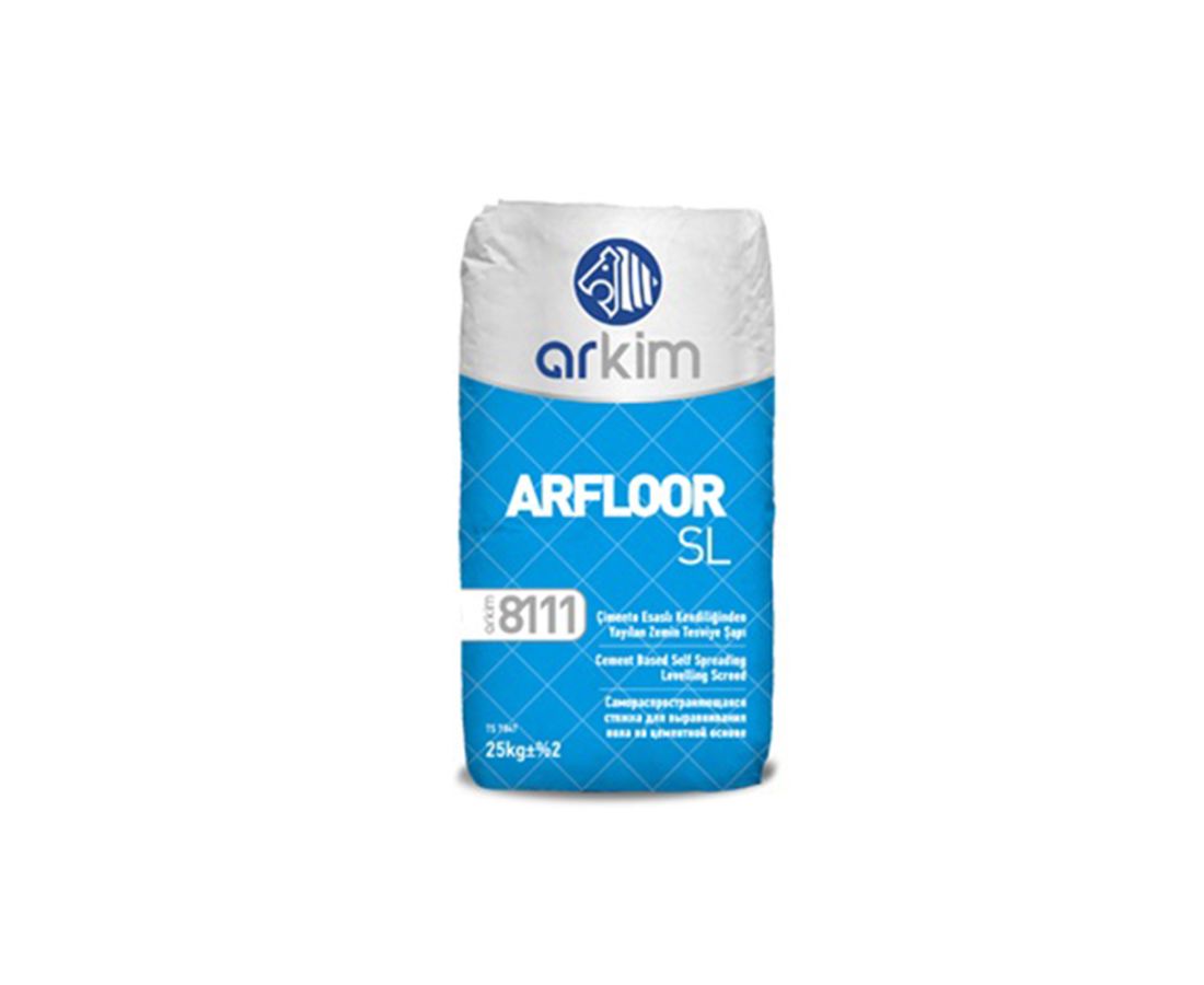 თვითსწორებადი ნარევი ARKIM ARFLOOR SL 8111 25 კგ — თვითსწორებადი იატაკი